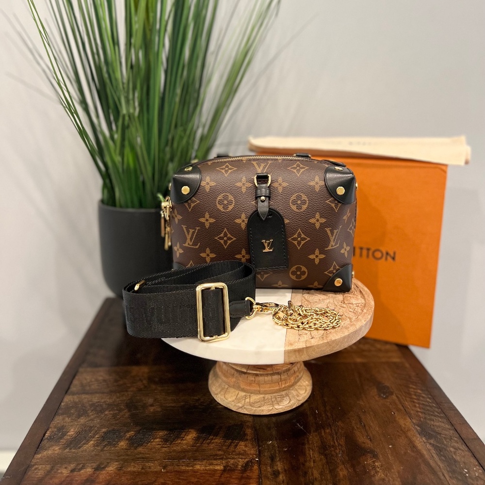 AUTHENTIC Louis Vuitton Petite Malle Souple